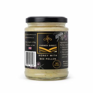 Honey with bee pollen 375g