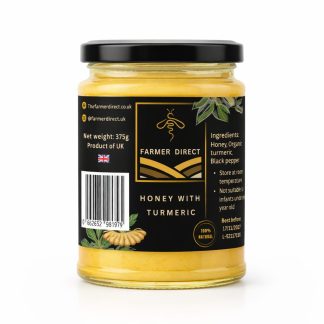 Honey with Turmeric and black pepper 375g